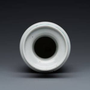 A Chinese famille rose rouleau vase, Daoguang mark, 19th C. — 照片 5