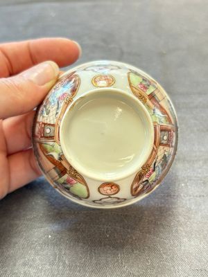 A Chinese famille rose 'San Niang Jiao Zi 三娘教子' cup, Qianlong — 照片 6
