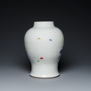 A Chinese famille rose 'Sanxing' vase, Yongzheng — 照片 3