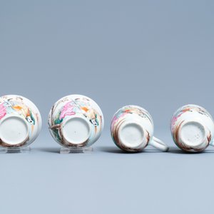 A Chinese famille rose tea service for the European market, Qianlong — 照片 15