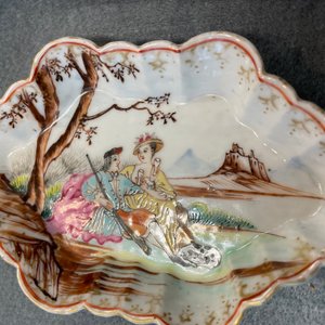 A Chinese famille rose tea service for the European market, Qianlong — 照片 24