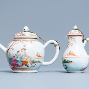 A Chinese famille rose tea service for the European market, Qianlong — 照片 4