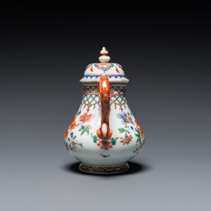 A Chinese famille rose teapot with dragon spout, Yongzheng/Qianlong — 照片 5