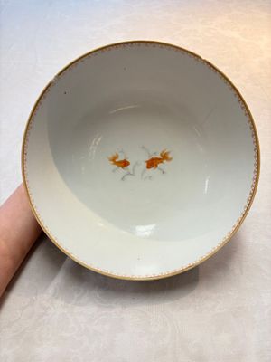 A Chinese famille rose 'The judgement of Paris' punch bowl, Qianlong — photo 5