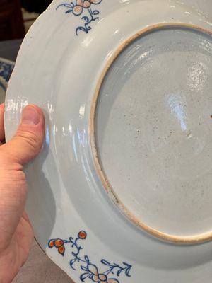 A Chinese famille rose 'tobacco leaf' dish, Qianlong — photo 10