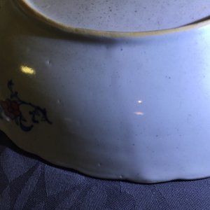 A Chinese famille rose “tobacco leaf” dish, Qianlong — 照片 17