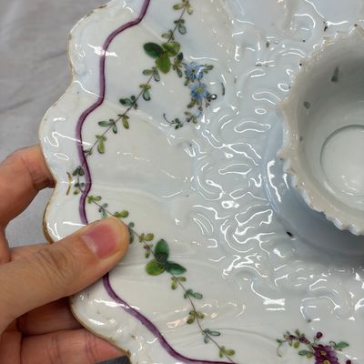 A Chinese famille rose trembleuse stand or 'Mancerina' for the Spanish or Mexican market — foto 4