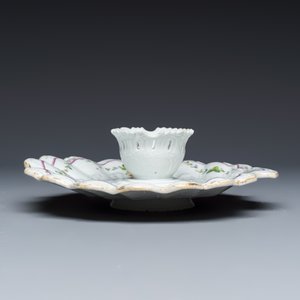 A Chinese famille rose trembleuse stand or 'Mancerina' for the Spanish or Mexican market — foto 2