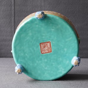 A Chinese famille rose tripod censer, Daoguang mark and of the period — 照片 13