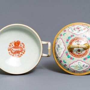 A Chinese famille rose tureen and cover, Guangxu mark, 19/20th C. — photo 6