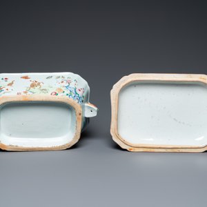 A Chinese famille rose tureen and cover on stand, Qianlong — photo 9