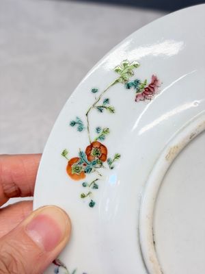 A Chinese famille rose 'Twelve Flower Goddesses' plate — 照片 9