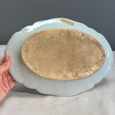 A Chinese famille rose ‘Valentine Pattern’ oval dish — foto 14