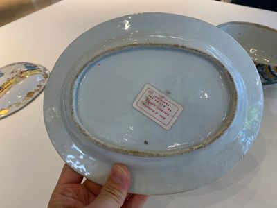 A Chinese famille rose 'Valentine's dove' tureen and cover on stand, Qianlong — photo 9