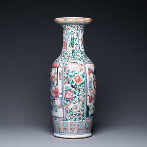 A Chinese famille rose vase, 19th C. — 照片 2
