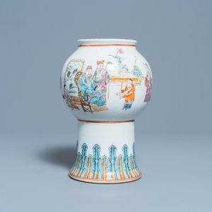 A Chinese famille rose vase, Daoguang mark, 19th/20th C. — 照片 2