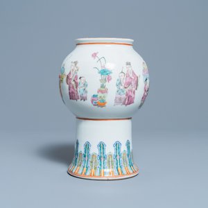 A Chinese famille rose vase, Daoguang mark, 19th/20th C. — 照片 3