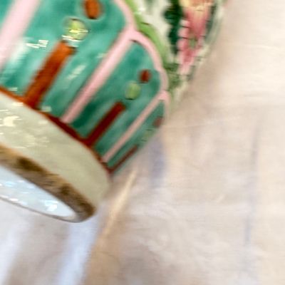A Chinese famille rose vase with narrative design — photo 20