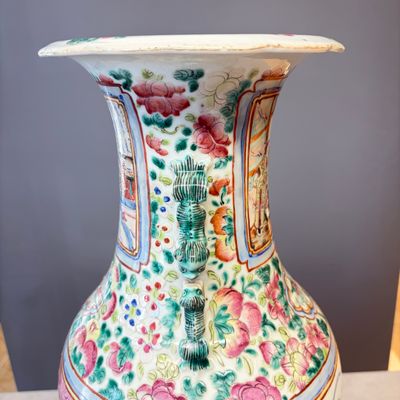 A Chinese famille rose vase with narrative design — foto 10