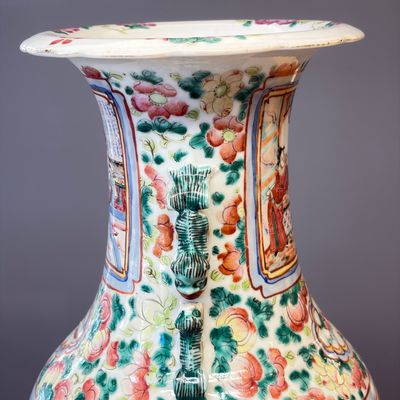 A Chinese famille rose vase with narrative design — foto 17