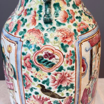 A Chinese famille rose vase with narrative design — foto 18