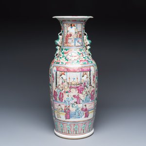A Chinese famille rose vase with narrative design — foto 2