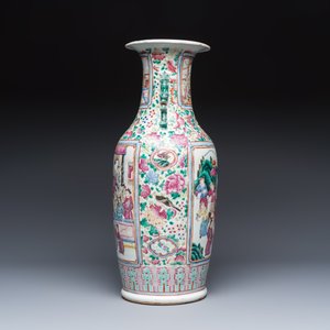 A Chinese famille rose vase with narrative design — foto 4