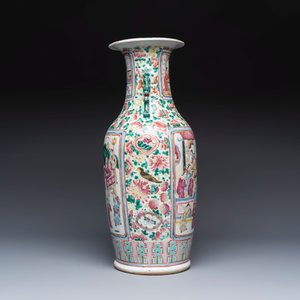 A Chinese famille rose vase with narrative design — foto 6