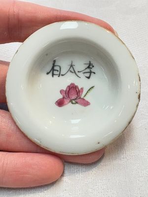 A Chinese famille rose 'Wu Shuang Pu' covered teapot and a qianjiang cai covered tea caddy, signed Lei Guangheng 雷光亨, 19th C. — photo 8