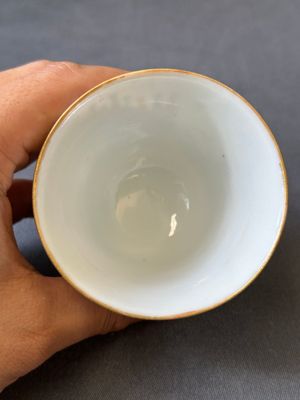 A Chinese famille rose 'Wu Shuang Pu' cup and saucer, 19th C. — photo 6