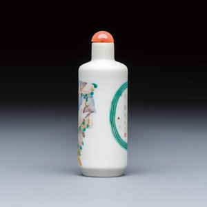 A Chinese famille rose 'Wu Shuang Pu' snuff bottle, 19th C. — 照片 2