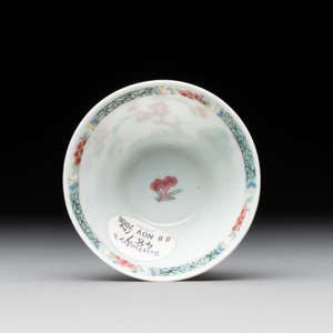 A Chinese famille rose 'Xi Xiang Ji' cup and saucer, Yongzheng — photo 8