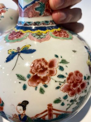 A Chinese famille rose 'Xi Xiang Ji' kendi, Yongzheng — photo 9