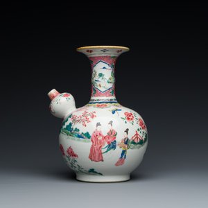 A Chinese famille rose 'Xi Xiang Ji' kendi, Yongzheng — photo 2