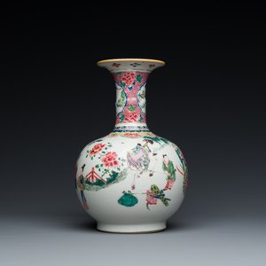 A Chinese famille rose 'Xi Xiang Ji' kendi, Yongzheng — photo 3