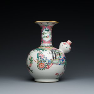 A Chinese famille rose 'Xi Xiang Ji' kendi, Yongzheng — photo 4
