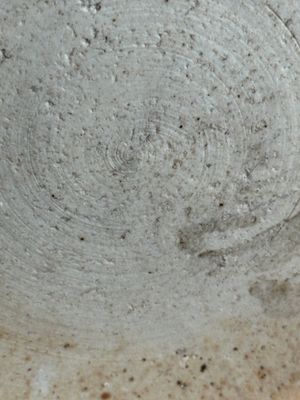 A Chinese famille rose yellow-ground relief-molded 'antiquities' fish bowl, Zhengde mark, 19th C. — photo 40