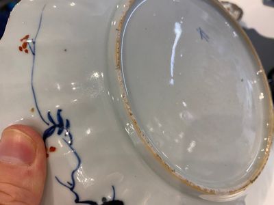 A Chinese famille verte armorial 'provinces' dish with the arms of Luxemburg, Kangxi/Yongzheng — photo 8