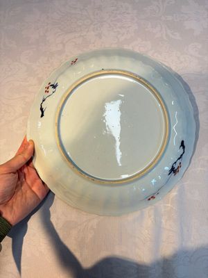 A Chinese famille verte armorial 'Provinces' dish with the arms of Overysel, Kangxi — photo 7