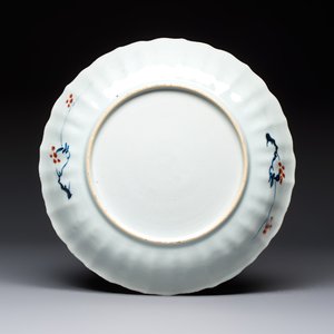 A Chinese famille verte armorial 'Provinces' dish with the arms of Overysel, Kangxi — photo 2