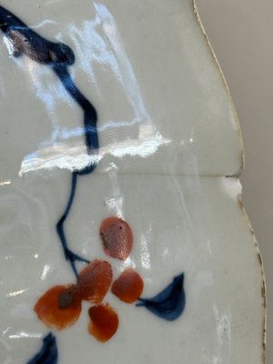 A Chinese famille verte armorial 'Provinces' dish with the arms of Utrecht, Kangxi — photo 13