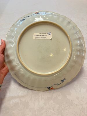 A Chinese famille verte armorial 'Provinces' dish with the arms of Zeelandt, Kangxi — photo 10