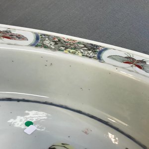 A Chinese famille verte basin, Kangxi mark and of the period — 照片 4