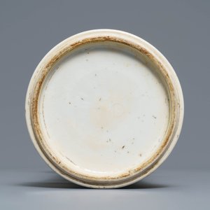 A Chinese famille verte beaker vase, 'gu', Kangxi — photo 5