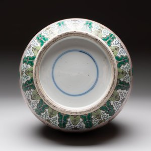 A Chinese famille verte bottle vase, 19th C. — foto 6