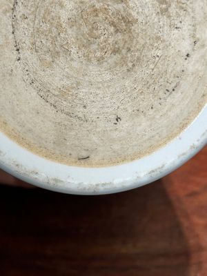 A Chinese famille verte brush pot with figural design, 19th C. — 照片 12