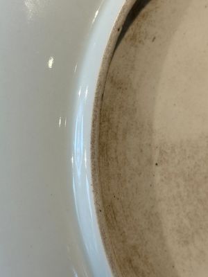 A Chinese famille verte celadon-glazed plate, Jiajing mark, Kangxi/Yongzheng — photo 16
