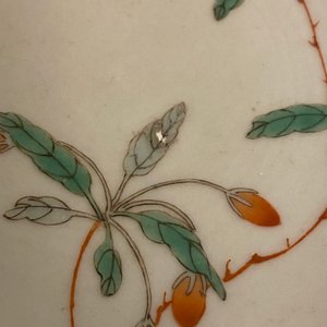 A Chinese famille verte celadon-glazed plate, Wanli mark, Kangxi/Yongzheng — photo 4