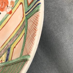 A Chinese famille verte charger with a narrative scene, Kangxi — photo 17