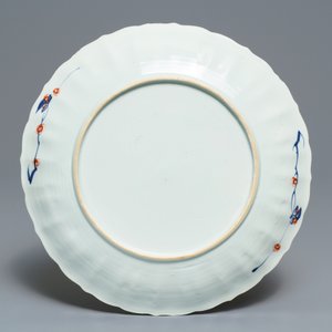 A Chinese famille verte dish with a jardinière, Kangxi — 照片 2